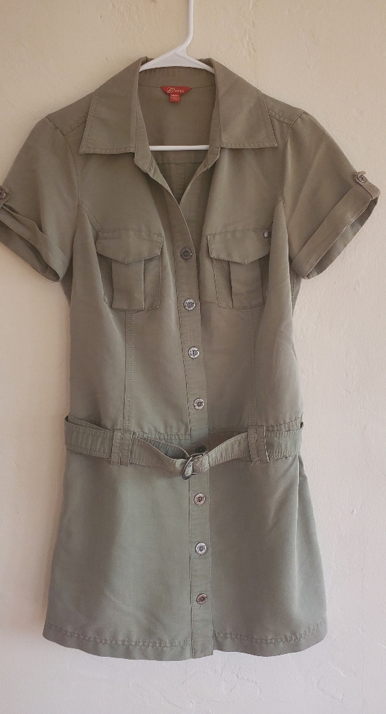 Button down dress